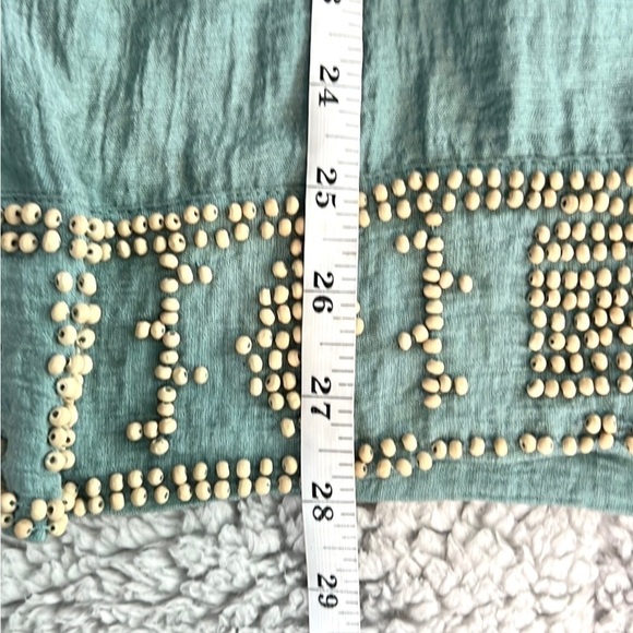 ⭐️BCBGMaxazria, Gorgeous Boho Pleated Tunic Top, Excellent Condition, Size S - Picture 12 of 12